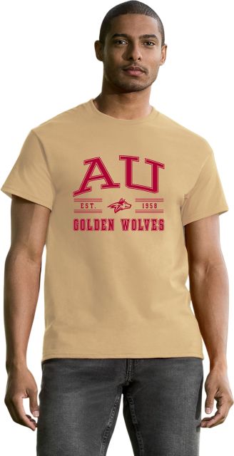 Alvernia University Golden Wolves Short Sleeve T-Shirt
