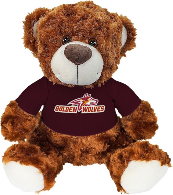 Alvernia University Golden Wolves 10'' Plush Bear