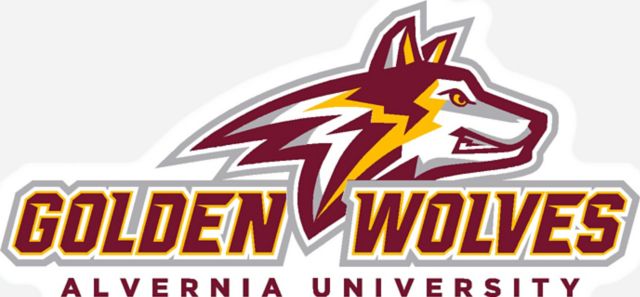Alvernia University Golden Wolves Mini Magnet