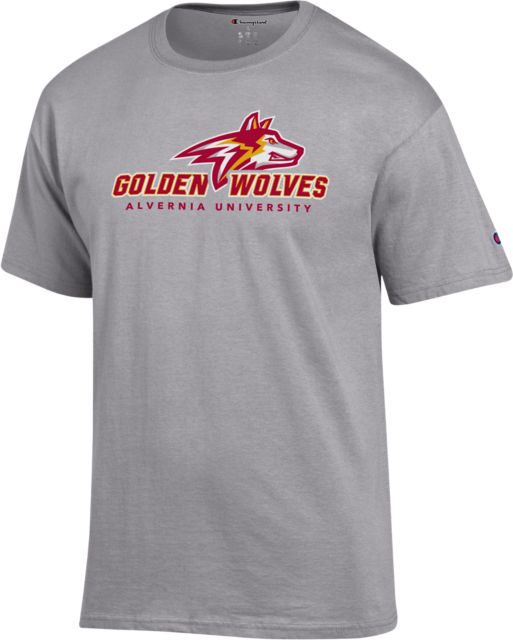 Alvernia University Golden Wolves Short Sleeve T-Shirt