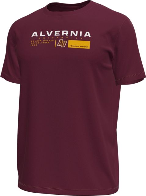 Alvernia University Golden Wolves Tech Short Sleeve T-Shirt