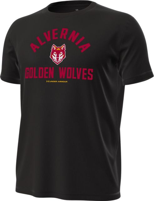 Alvernia University Golden Wolves Tech Stretch Short Sleeve T-Shirt