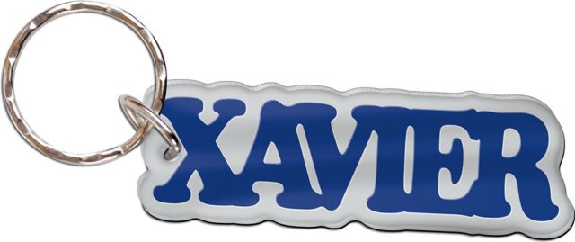 Xavier University Mark Keychain