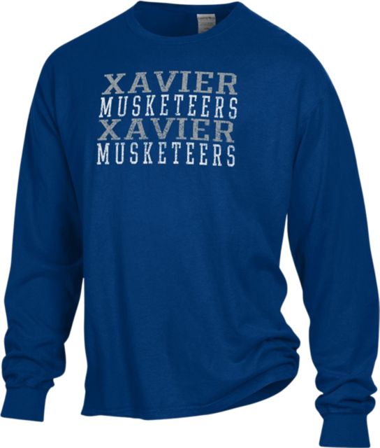 Xavier University Garment Dyed Long Sleeve Tee - ONLINE ONLY