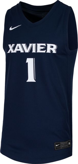 Nike Youth Xavier Musketeers #2 Replica Basketball Jersey - Blue - L Each