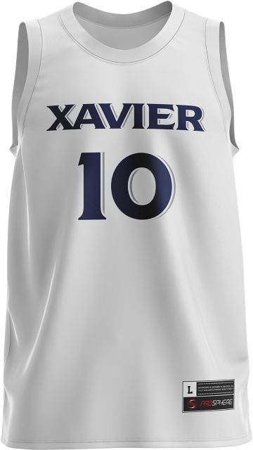 Xavier cheap basketball jersey