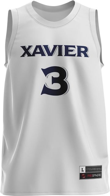 Vintage Xavier Musketeers Team-Issued jersey by Champion (Size 16)