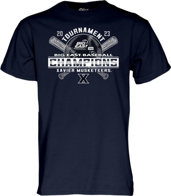 Xavier University Baseball 2023 Big East Tournament Champions T-Shirt:  Xavier University
