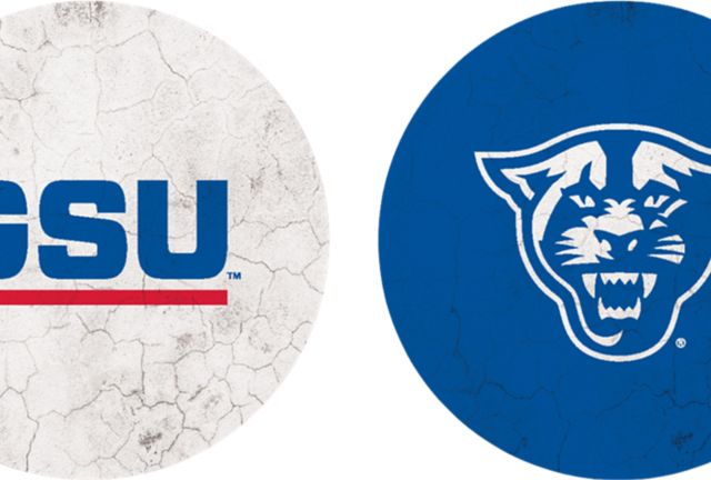 Georgia State University Panthers Car Coasters - 2 Pack