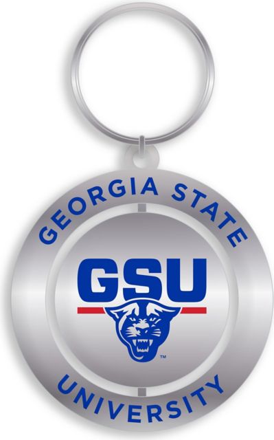 Georgia State University Spinner Key Tag