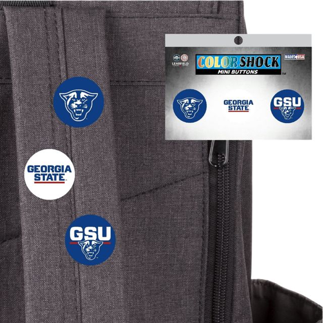 Georgia State University Panthers Mini Button 3 Pack