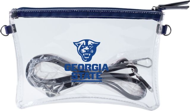 Georgia State University Panthers Clear Crossbody Bag