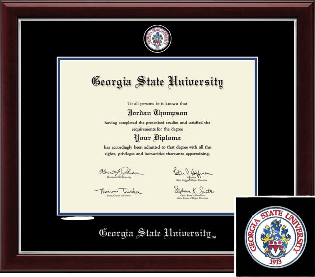 Georgia State University MASTERPIECE 11x14 Diploma Frame Bachelors/Masters/Non-PhD