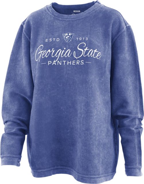Georgia State University Panthers Women's Corduroy Crewneck Sweatshirt