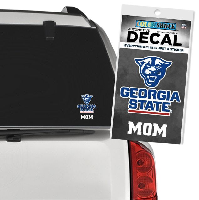 Georgia State University Panthers Mom Decal: Georgia State University
