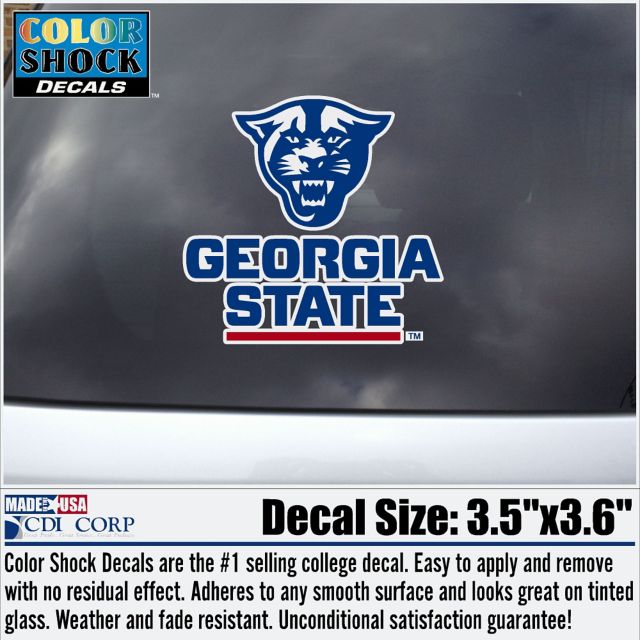Georgia State University Panthers Decal