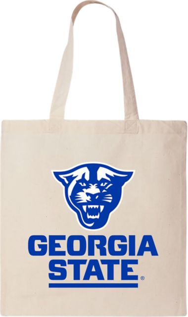Georgia State University 15 x 16 Canvas Tote Bag