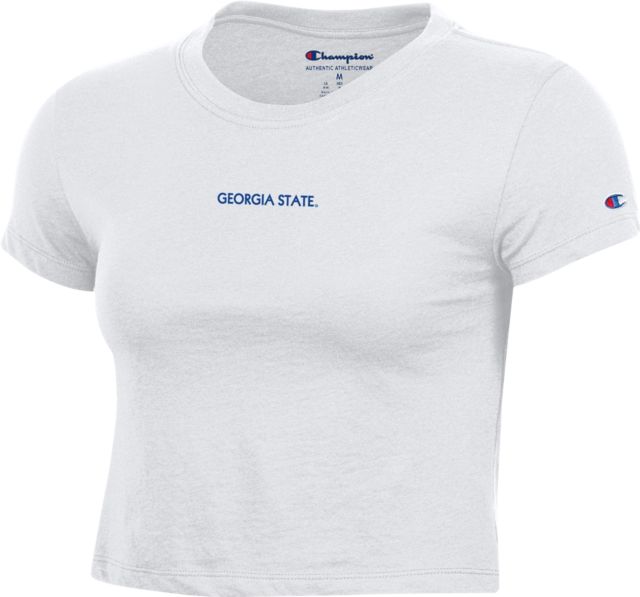 Georgia State Womens Performance Short Sleeve Tee Primary Logo - ONLINE ONLY