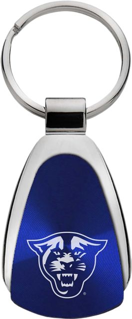 Georgia State University Teardrop Keychain