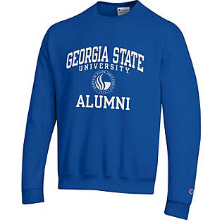 Heathered Georgia State University Womens Pullover Hoodie School Spirit Sweatshirt 