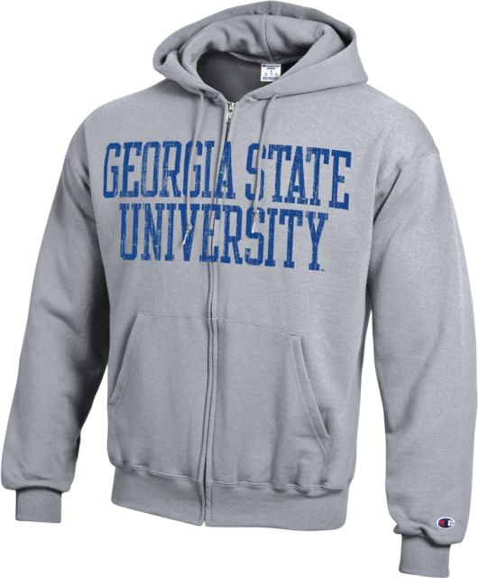Georgia State University Full Zip Hooded Sweatshirt