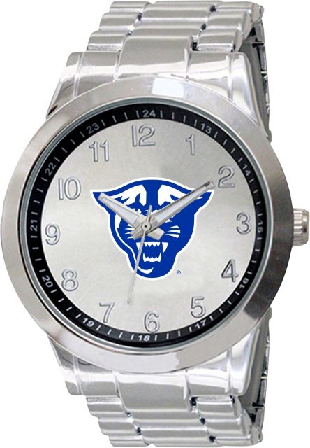 Georgia State University 44mm Men's Stainless Steel Watch