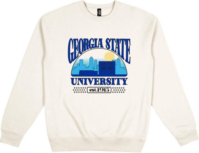 Georgia State University Heavy Weight Crewneck Sweatshirt - ONLINE ONLY