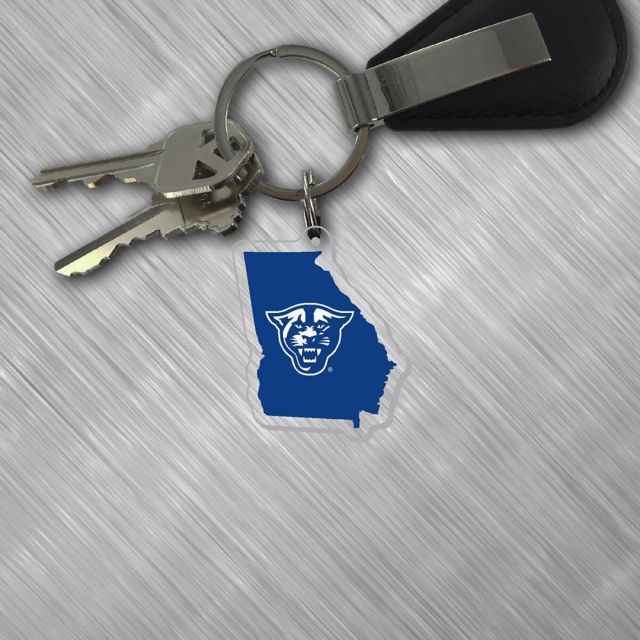 Georgia State University Panthers Laser Cut Keytag