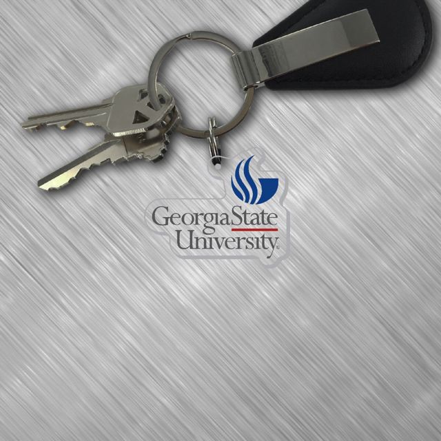 Georgia State University Laser Cut Keytag