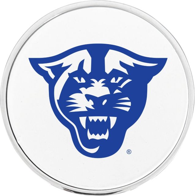 Georgia State University Panthers Circle Adhesive Emblem