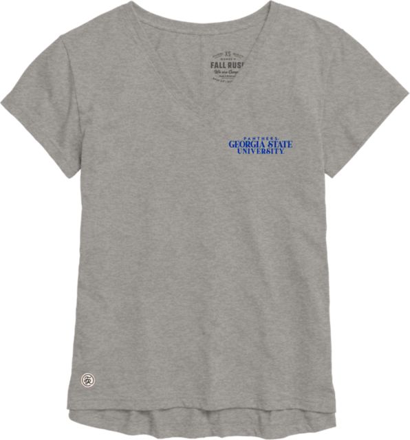 Georgia State University Womne's V-Neck Short Sleeve T-Shirt
