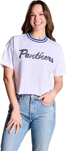 Georgia State University Women's Sequin Short Sleeve T-Shirt