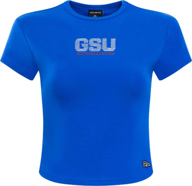 Georgia State University Women's Crop Short Sleeve T-shirt