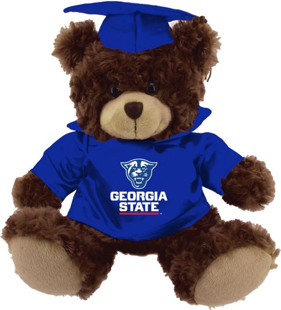 Georgia State University 12'' Graduation Bear - Chocolate - ONLINE ONLY