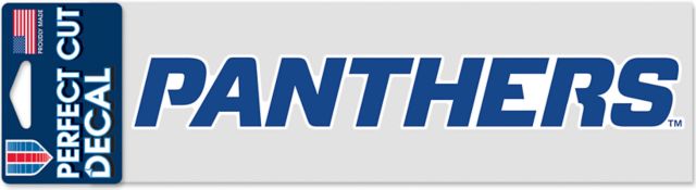 Georgia State University Panthers 3 x 10 Perfect Cut Decal