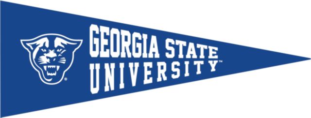 Georgia State University 9"X24" Full Color Pennant