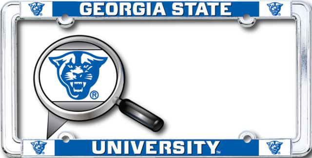 Georgia State University Thin Dome License Plate Frame