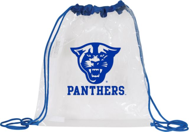 Georgia State University Panthers 12 x 12 Clear Drawstring Tote Bag