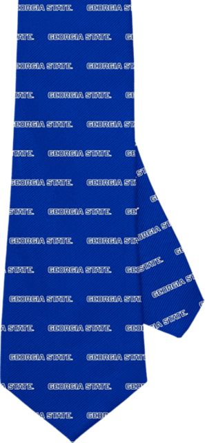 Georgia State University 56'' Silk Woven Tie