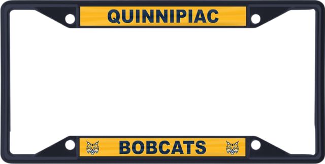 Quinnipiac University Bobcats License Plate Frame