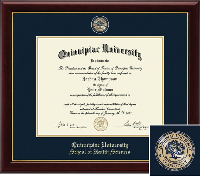 Church Hill Classics Masterpiece Diploma Frame. Masters. School of Health Sciences  - ONLINE ONLY