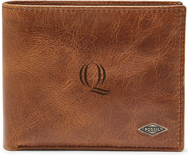 Fossil Leather Ryan RFID Passcase - Dark Brown - ONLINE ONLY