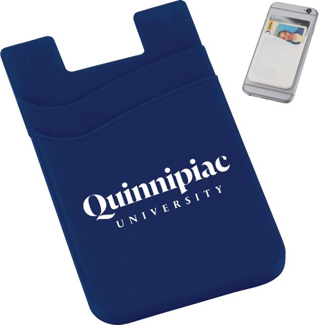 Quinnipiac University Silicone Card Wallet