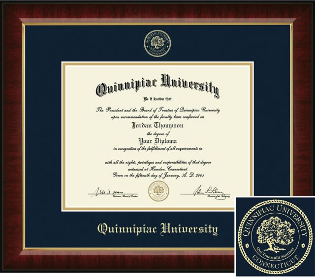 Church Hill Classics Embossed Murano Diploma Frame. Bachelors
