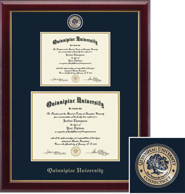 Church Hill Classics Double Document, 8.5x11 Bachelors, 11x14 Masters, Diploma Frame - ONLINE ONLY