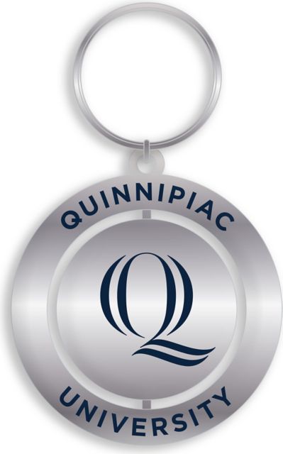 Quinnipiac University Hockey Spinner Keychain