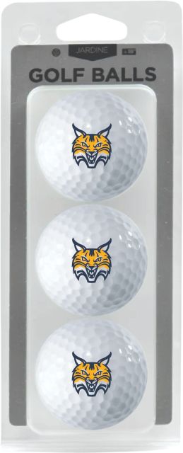 Quinnipiac University 3 Pack Golf Balls