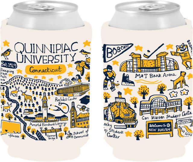 Quinnipiac University Julia Gash Can Coozie