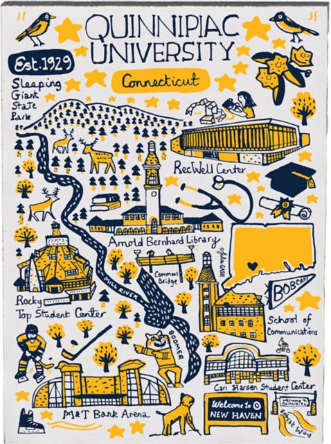 Quinnipiac University Jumbo Magnet