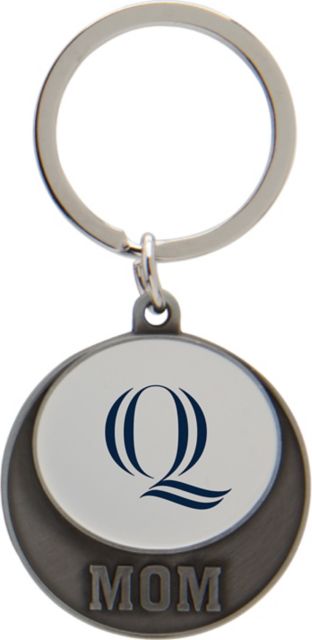Quinnipiac University Mom Keychain